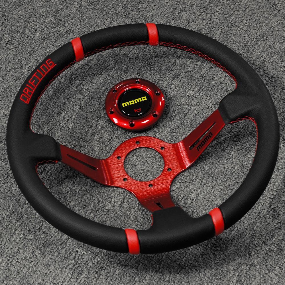 MOMO Universal 14-inch PVC Steering Wheel, photo 3640