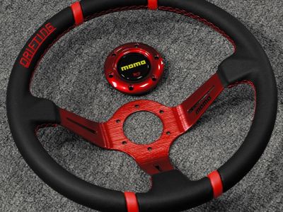 MOMO Universal 14-inch PVC Steering Wheel, photo 3640